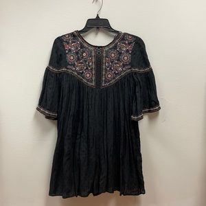 Zara embroidered romper
